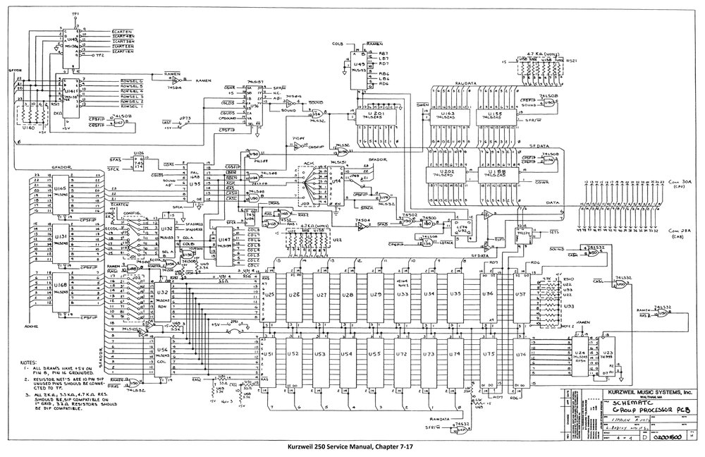 Schematic CGP Board, 4 sheets - Sheet 4